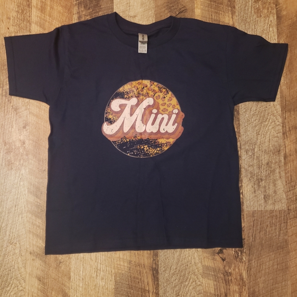 Gildan Blue Short Sleeve Tee with Graphic Design